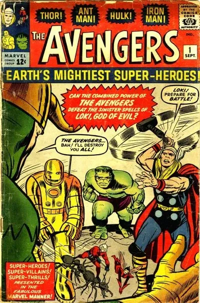Cover of Avengers #1